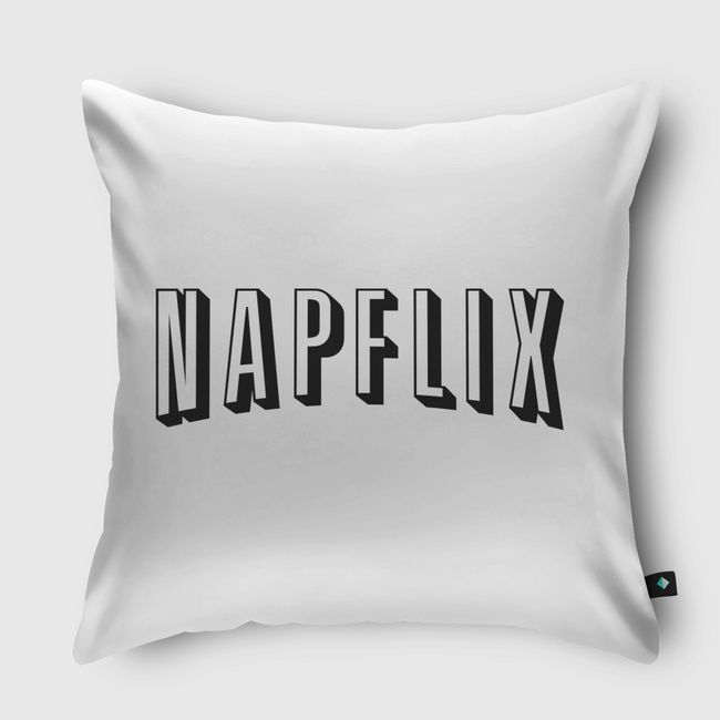 Nap Flix - Throw Pillow