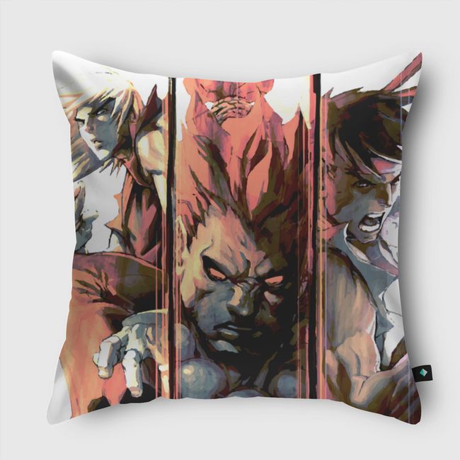 Street Fighter - Throw Pillow