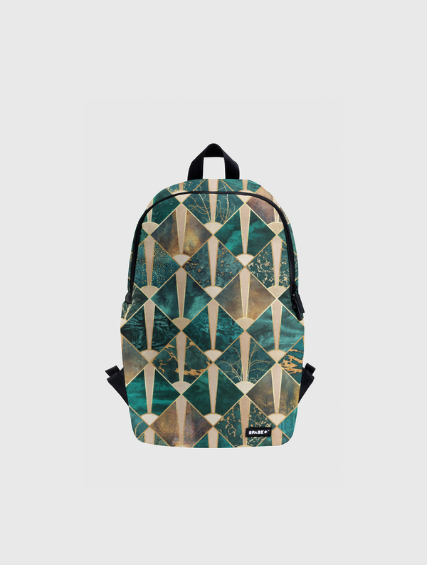 Art Deco Tiles - Ocean Spark Backpack
