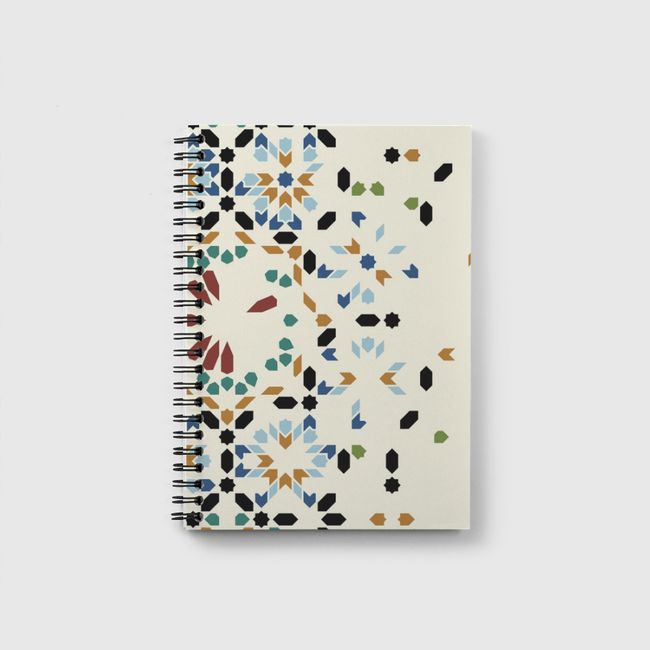  Islamic Mosaic Abstract. - Notebook