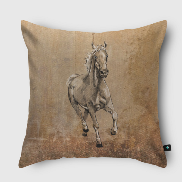 Horse  Throw Pillow