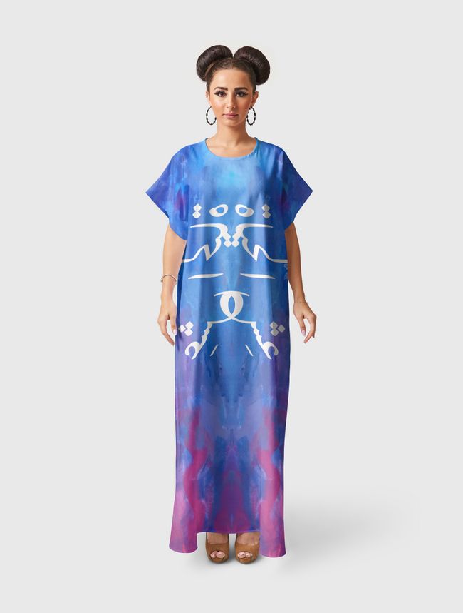 عش الحياه - Short Sleeve Dress