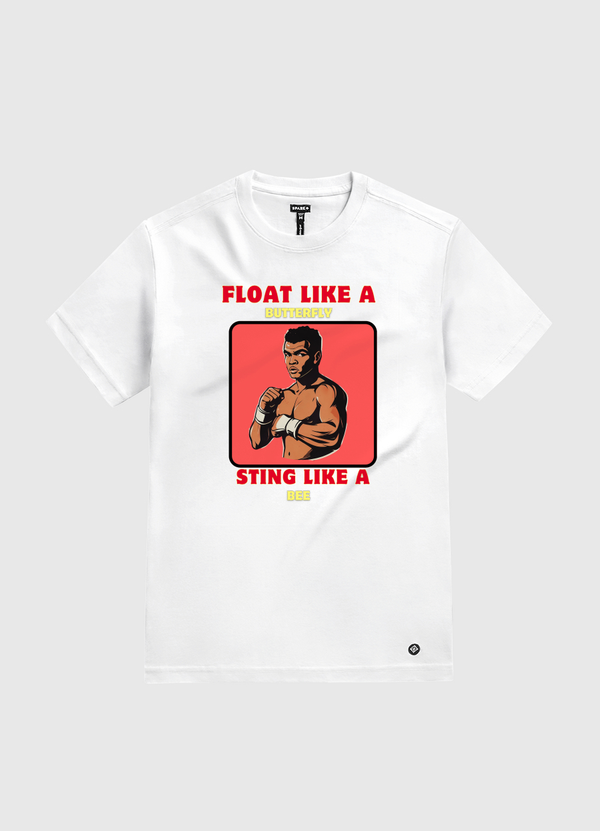 Muhammad Ali White Gold T-Shirt