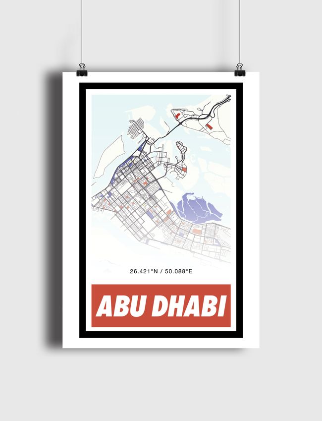 Abu Dhabi - Poster