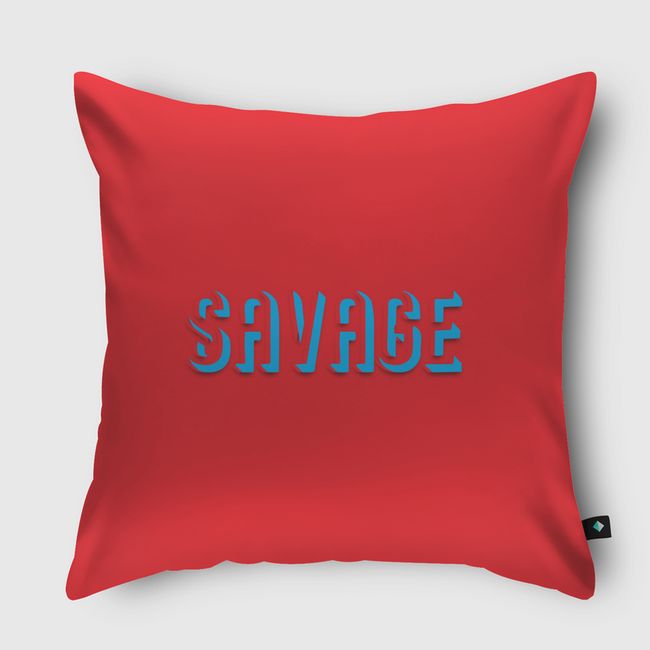 savage - Throw Pillow