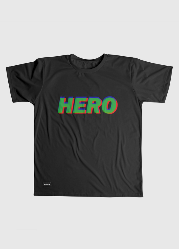 HERO Men Graphic T-Shirt