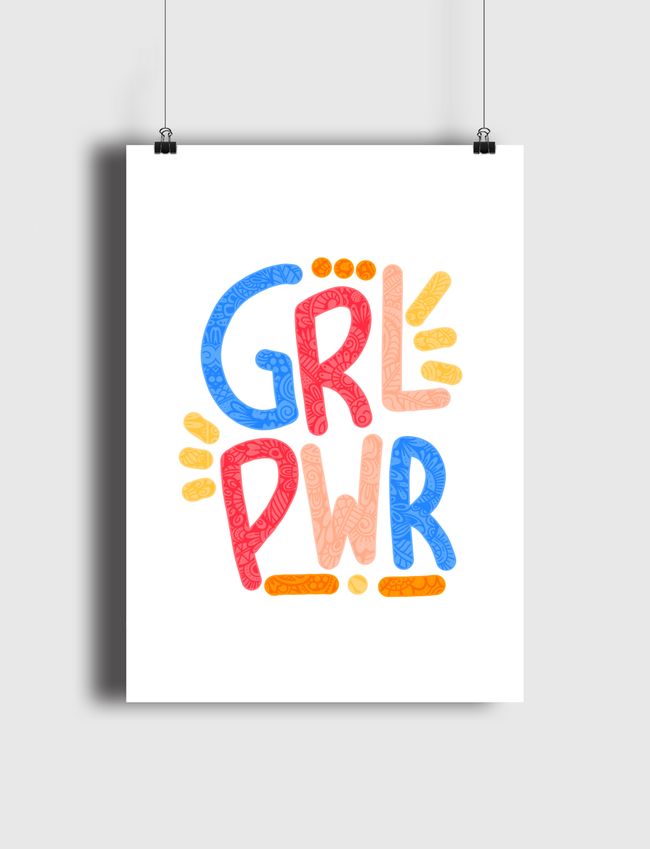 Girl power - Poster