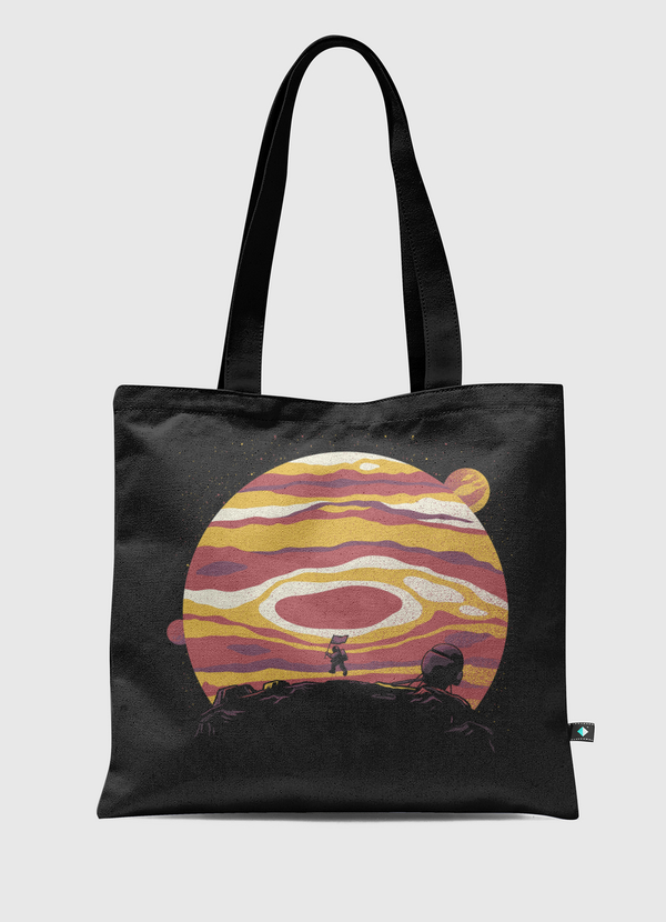 Explore Space Moon Tote Bag