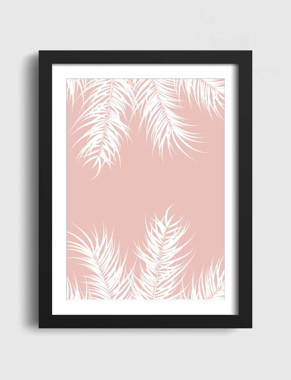 Tropical design pink Artframe