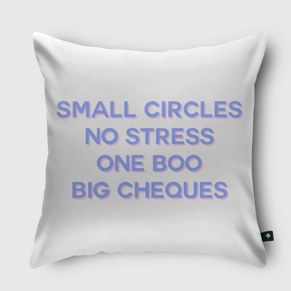 The good life Throw Pillow