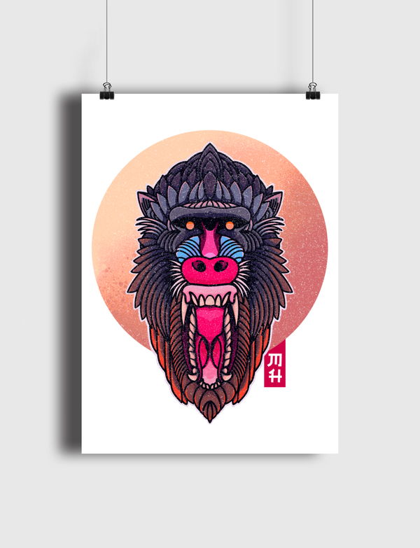 Mandrill Poster