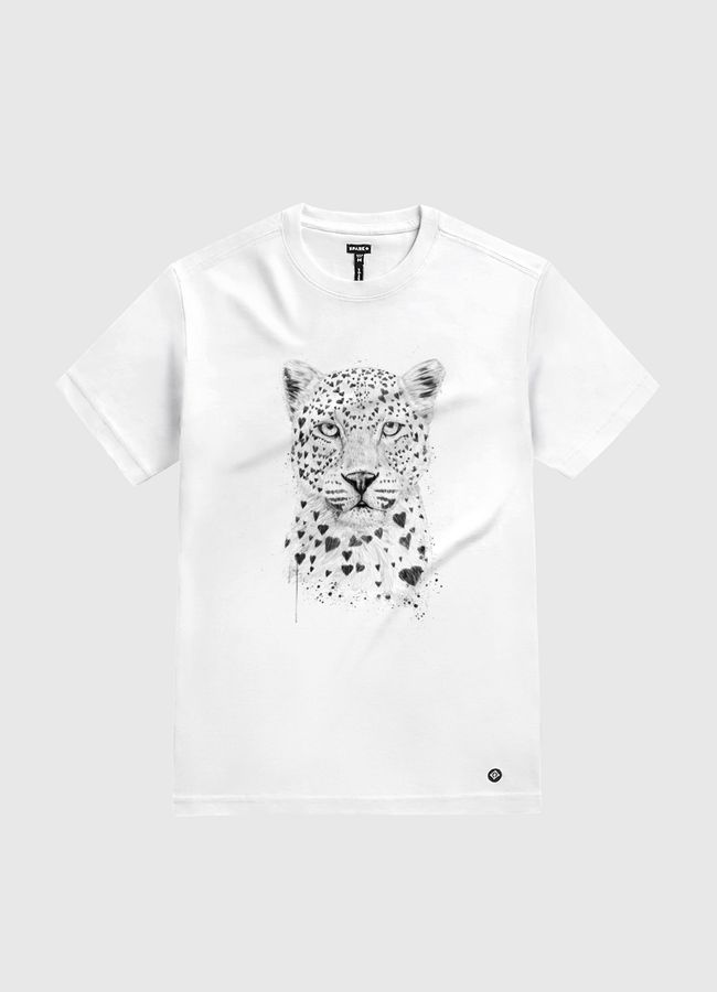 Lovely leopard - White Gold T-Shirt