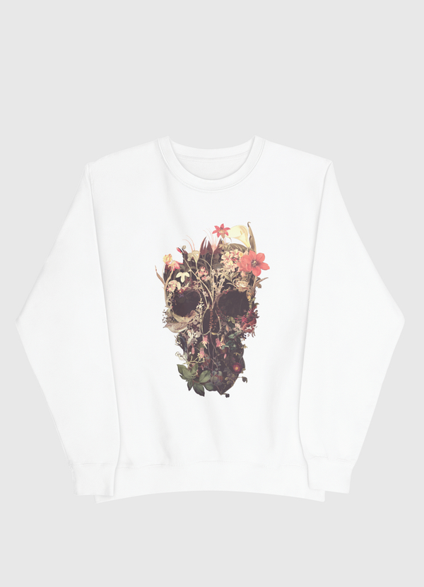 Bloom Skull Men Sweatshirt