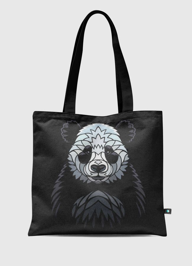 Tribal frontal panda - Tote Bag