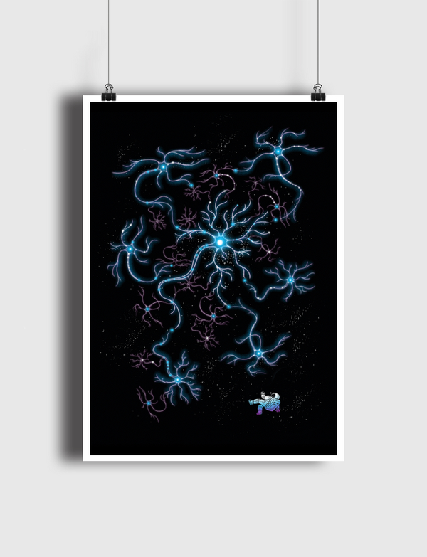 Neuron Galaxy Poster
