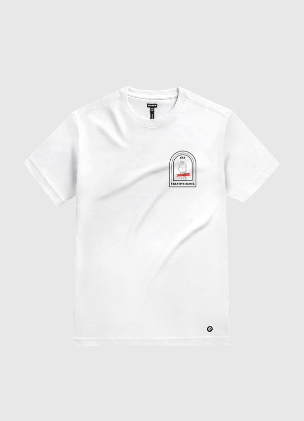 creative block White Gold T-Shirt