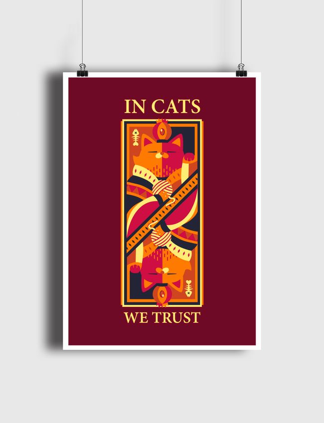 In Cats We Trust - Poster