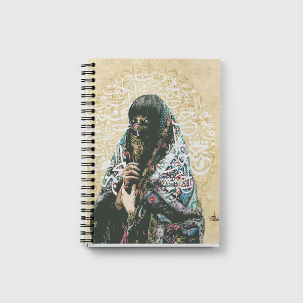 arab woman Notebook