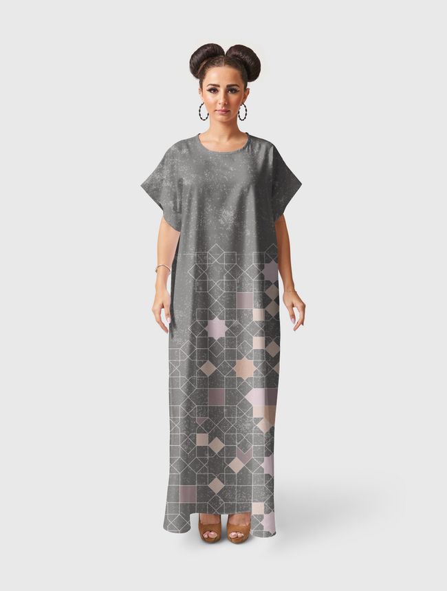 ISLAMIC PATTERNS REDEFINED - Short Sleeve Dress