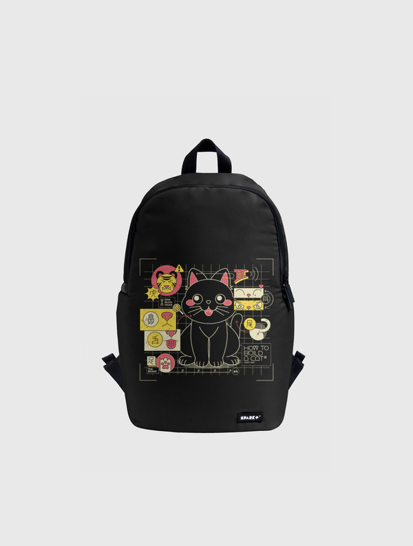 Japanese Cat Graph Spark Backpack