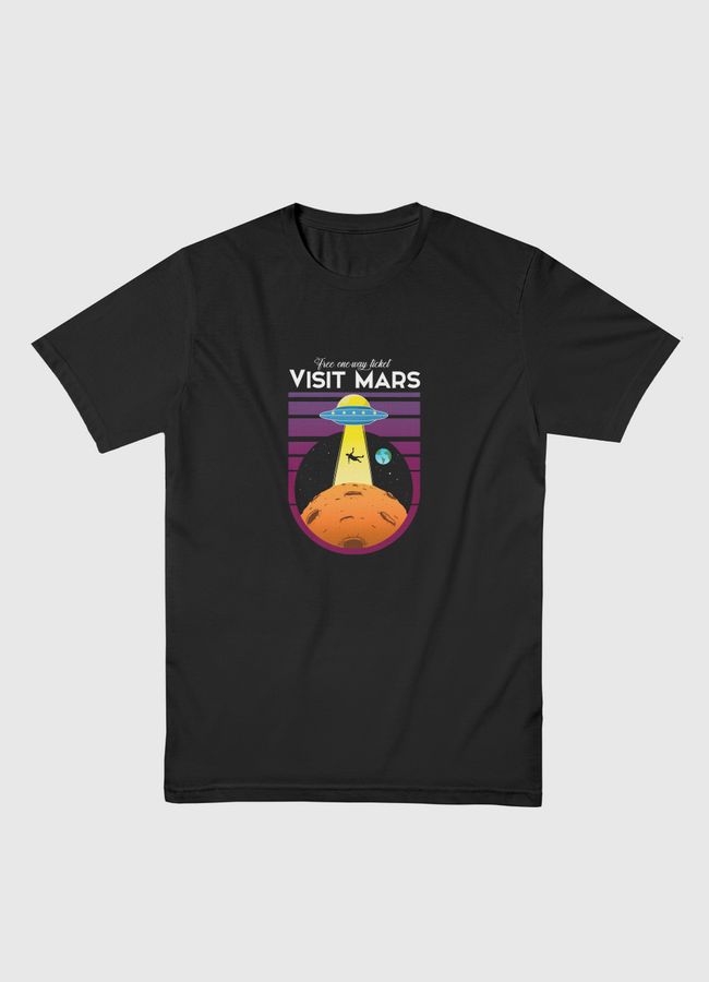visit mars - Men Basic T-Shirt