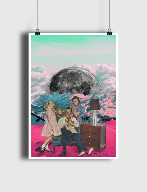 Vintage family  Poster