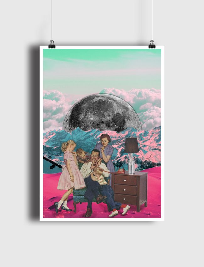 Vintage family  - Poster