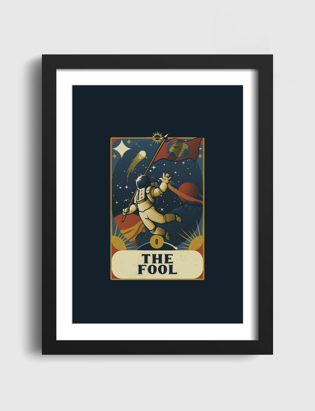 Astronaut Tarot Fool - Artframe