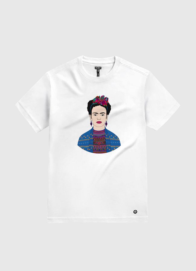 Frida Kahlo - White Gold T-Shirt