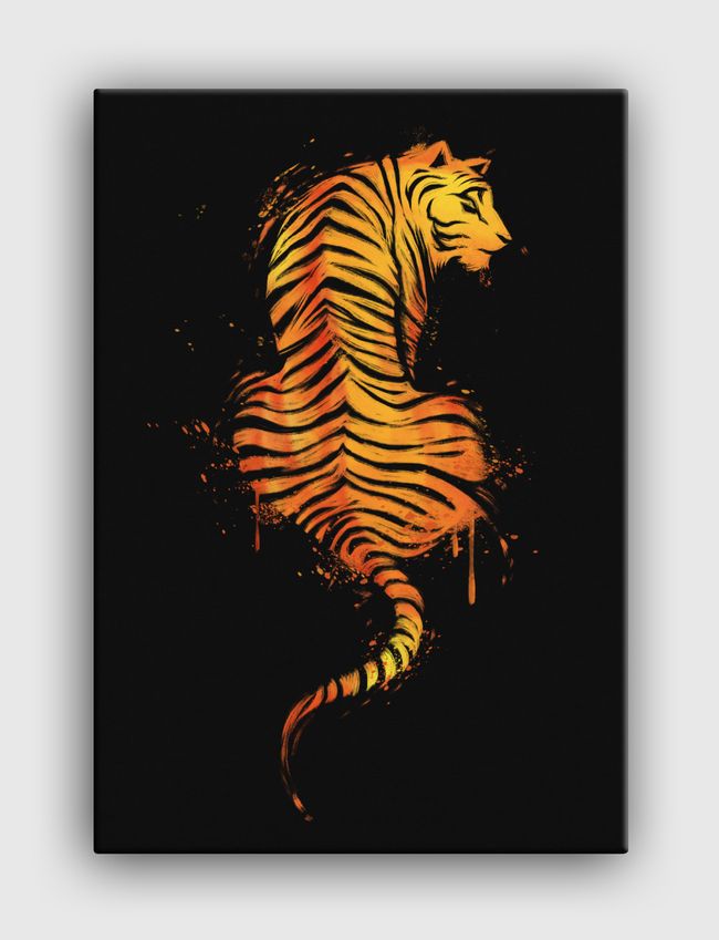 Tiger Ink - Canvas