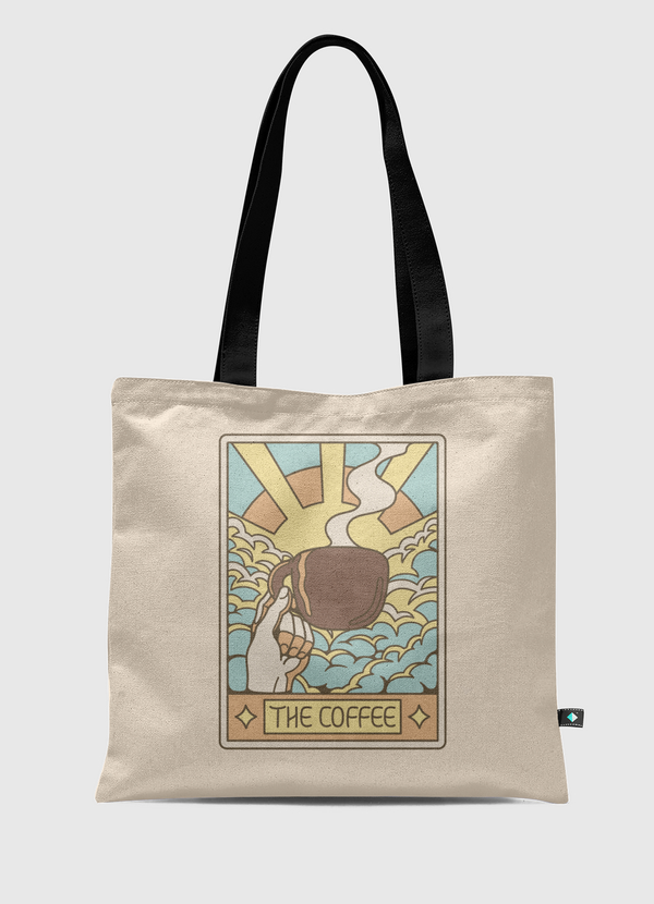 The Coffee Tarot Card Tote Bag