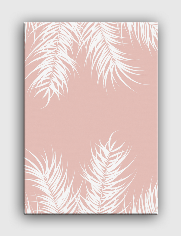 Tropical design pink Canvas