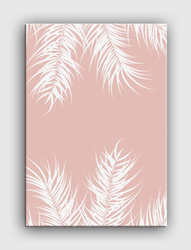 Tropical design pink - Canvas