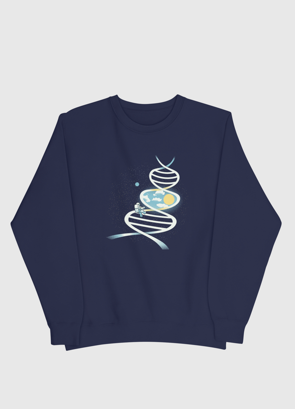 DNA Astronaut Science Men Sweatshirt