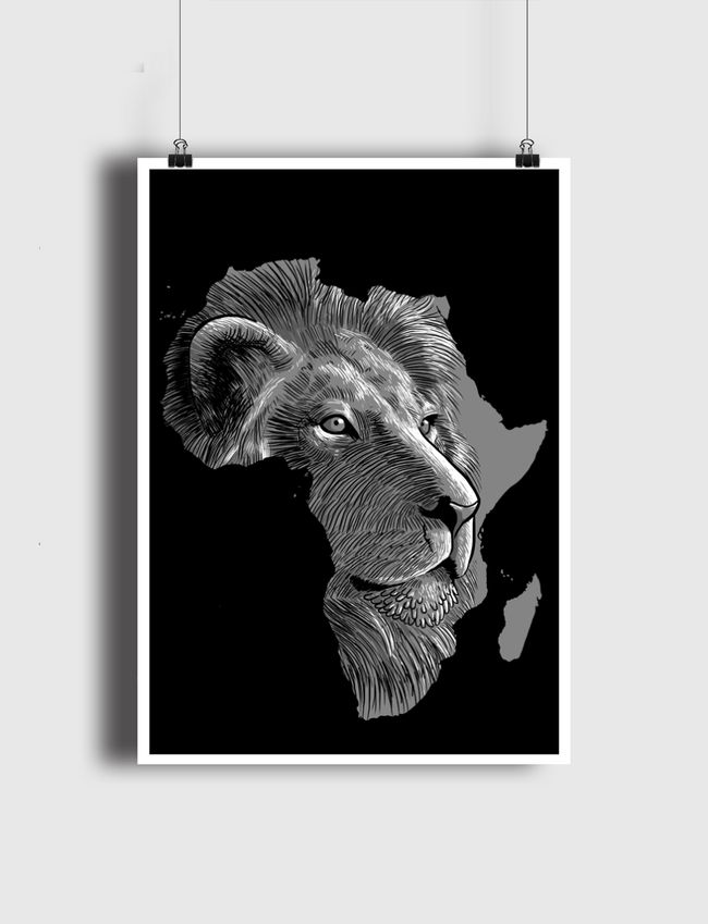 king of Africa - Poster