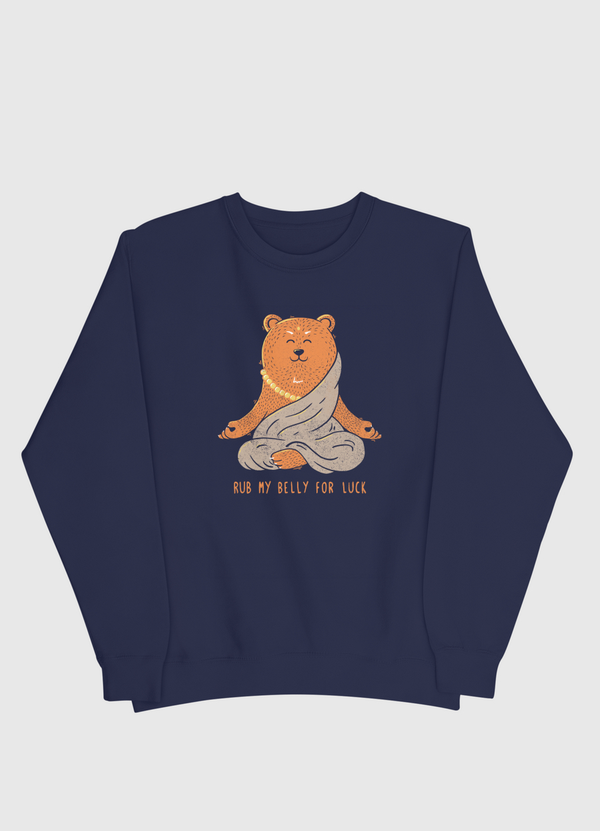 Buddha Bear Men Sweatshirt