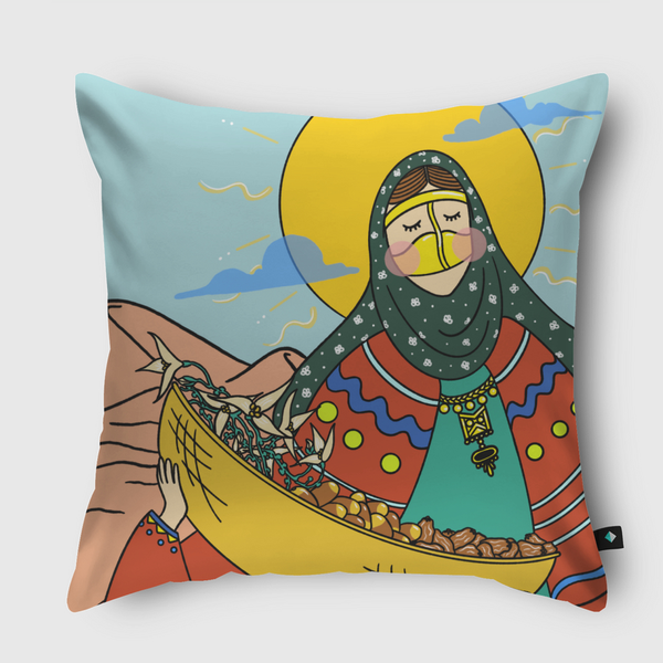 Summer Dates Throw Pillow