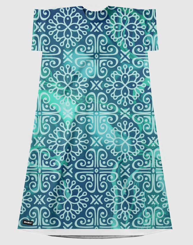 sea - Short Sleeve Dress