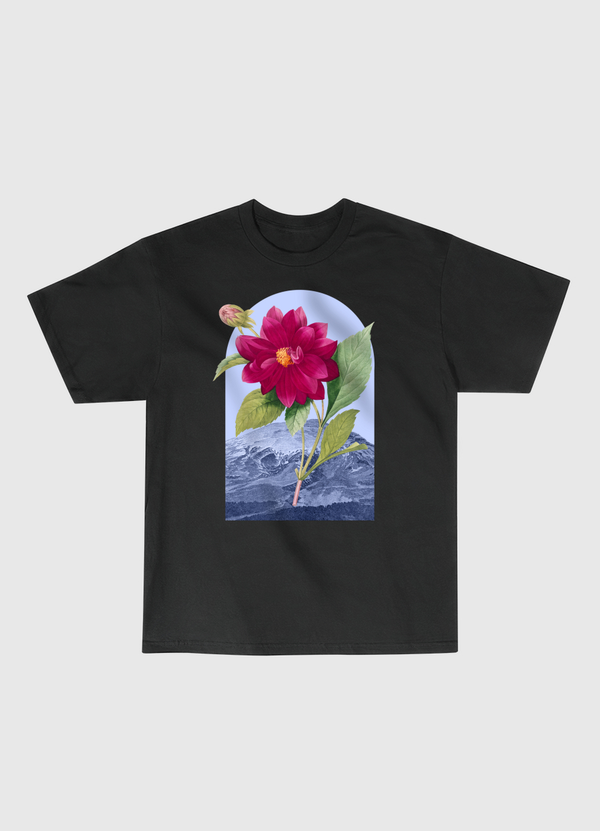Floral Landscape Dahlia Classic T-Shirt