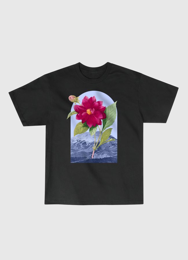 Floral Landscape Dahlia - Classic T-Shirt
