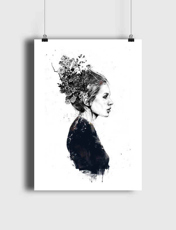 Blooming girl Poster