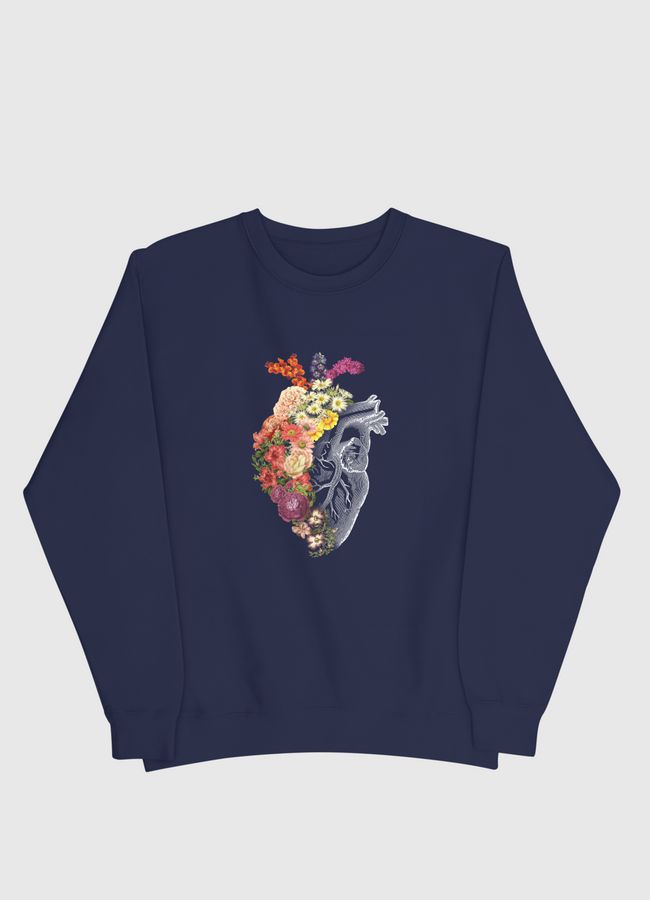 Flower Heart Spring - Men Sweatshirt