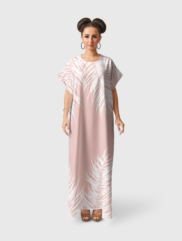 Tropical design pink Short Sleeve Dress