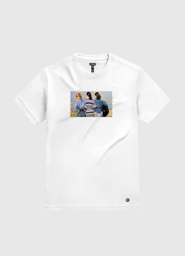 90s girls White Gold T-Shirt