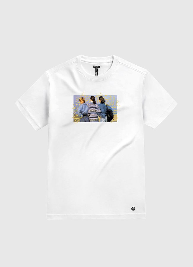 90s girls - White Gold T-Shirt