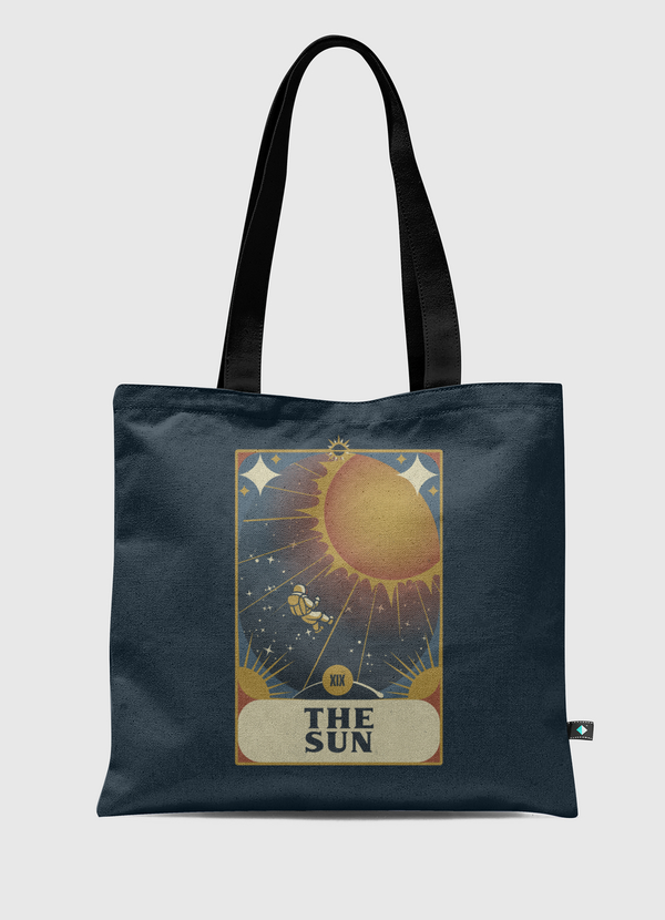 Astronaut Tarot Sun Tote Bag