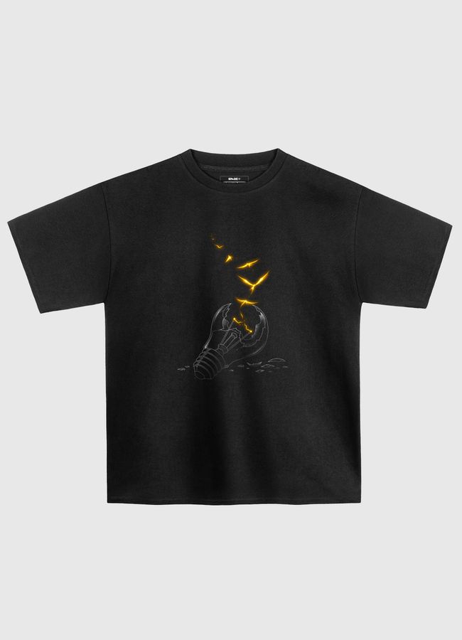 Freedom Light Bird - Oversized T-Shirt