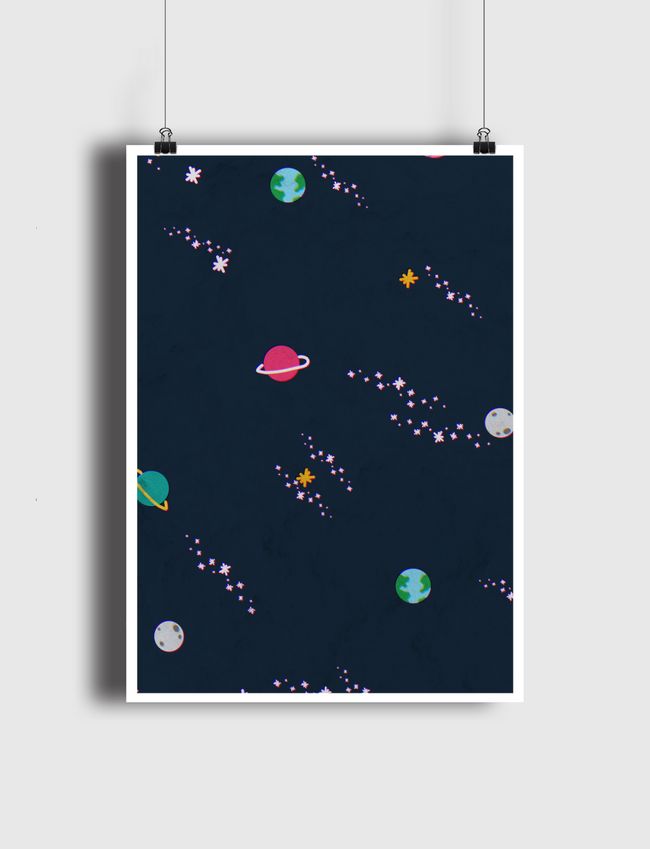 Lost in Space Pattern - Poster