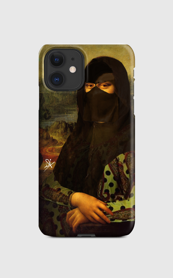 monaliza with her burqa Regular Case