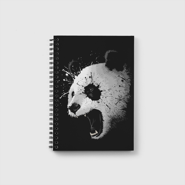 Splatter Panda Notebook